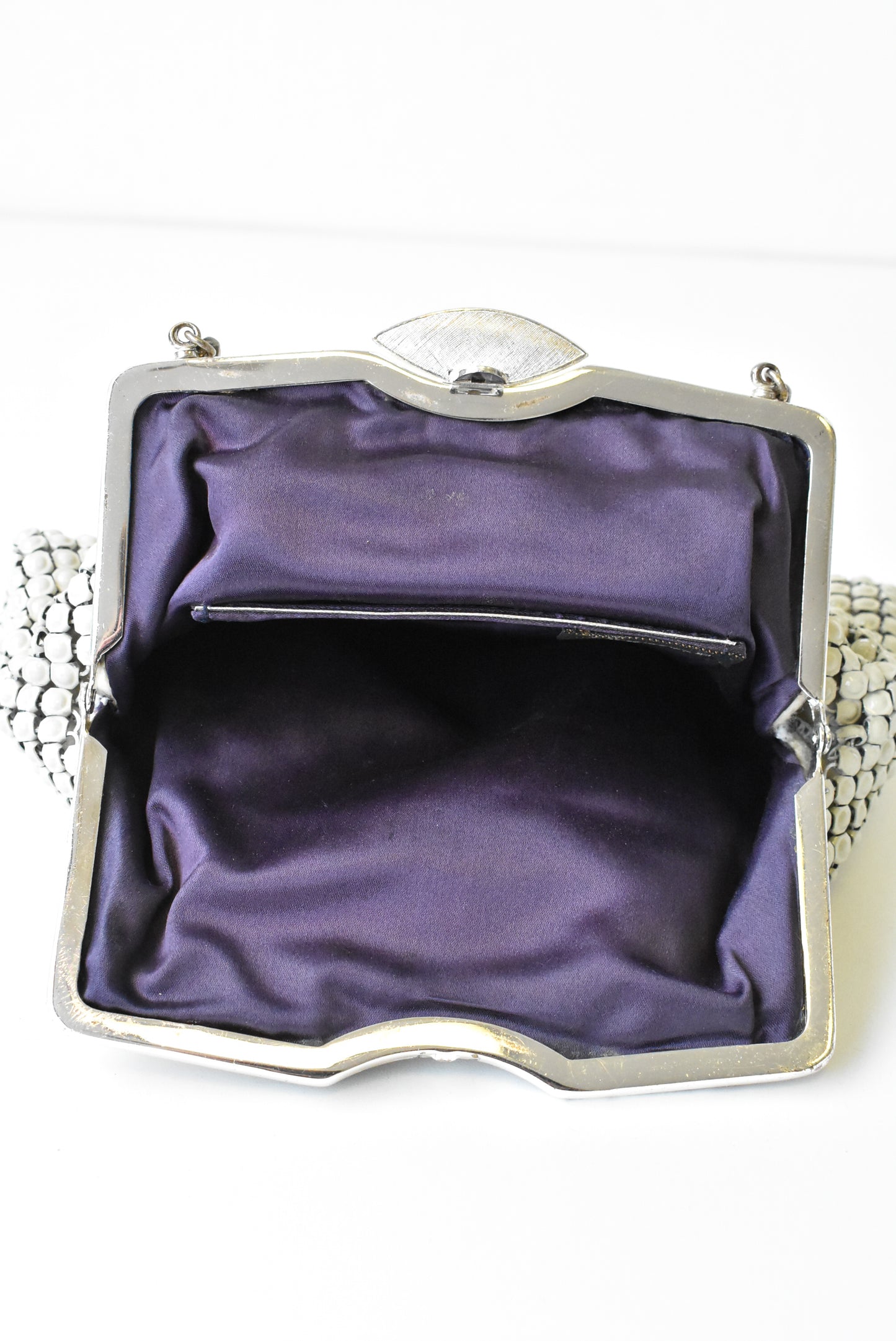 Oroton vintage mesh style clutch purse