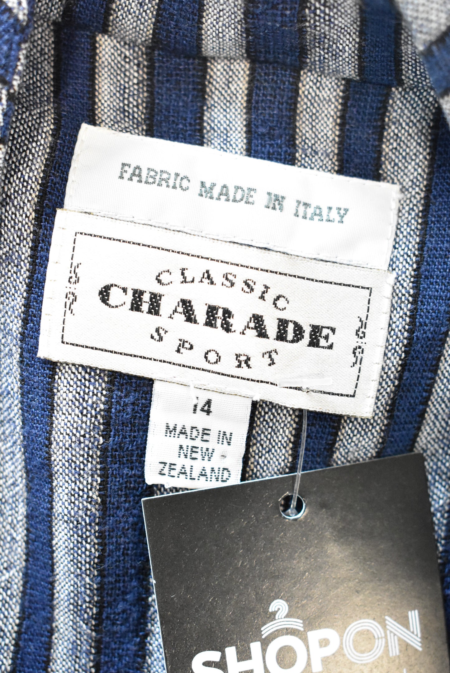 Retro Charade linen jacket 14