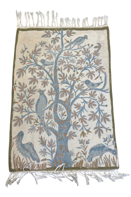 Native birds tapestry