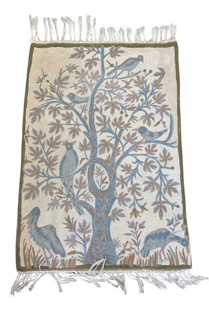 Native birds tapestry