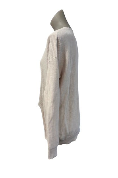 Ricochet V-neck asymmetrical sweater, XS