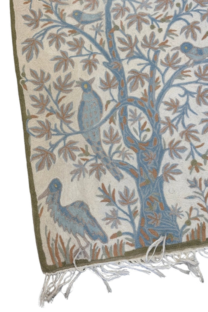 Native birds tapestry