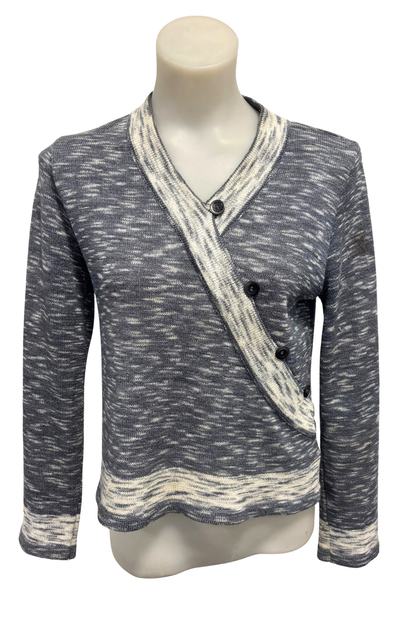 Marilyn Seyb knit asymmetrical jumper, 10