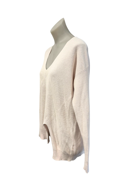 Ricochet V-neck asymmetrical sweater, XS