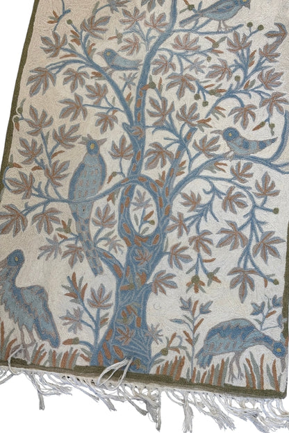 Native birds tapestry