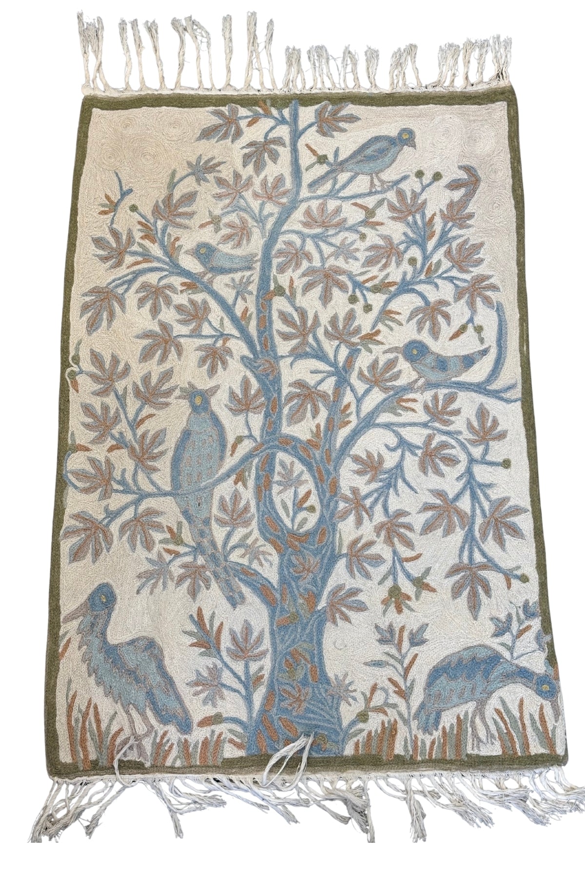 Native birds tapestry