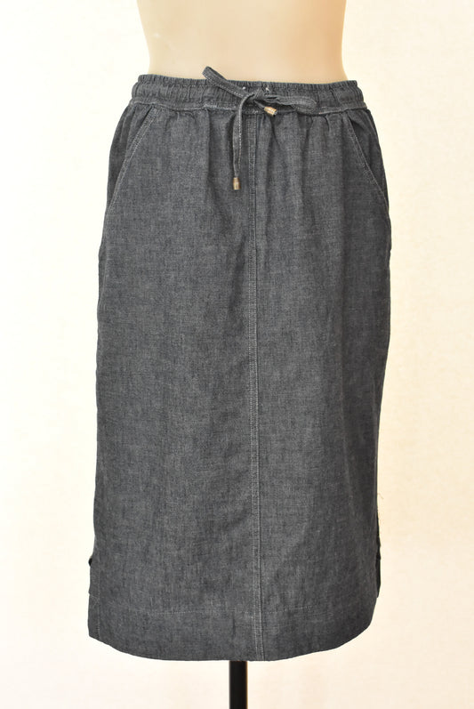 Revue denim skirt, 10