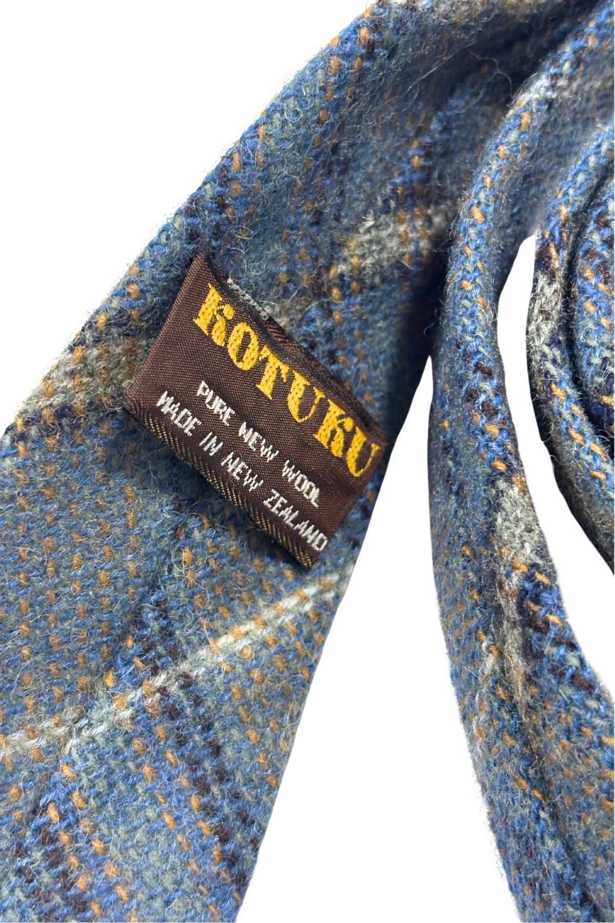 Kotuku NZ made pure new wool tie