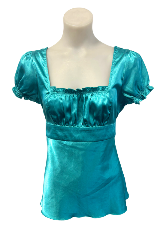 Hot Options baby doll back tie blouse, 10