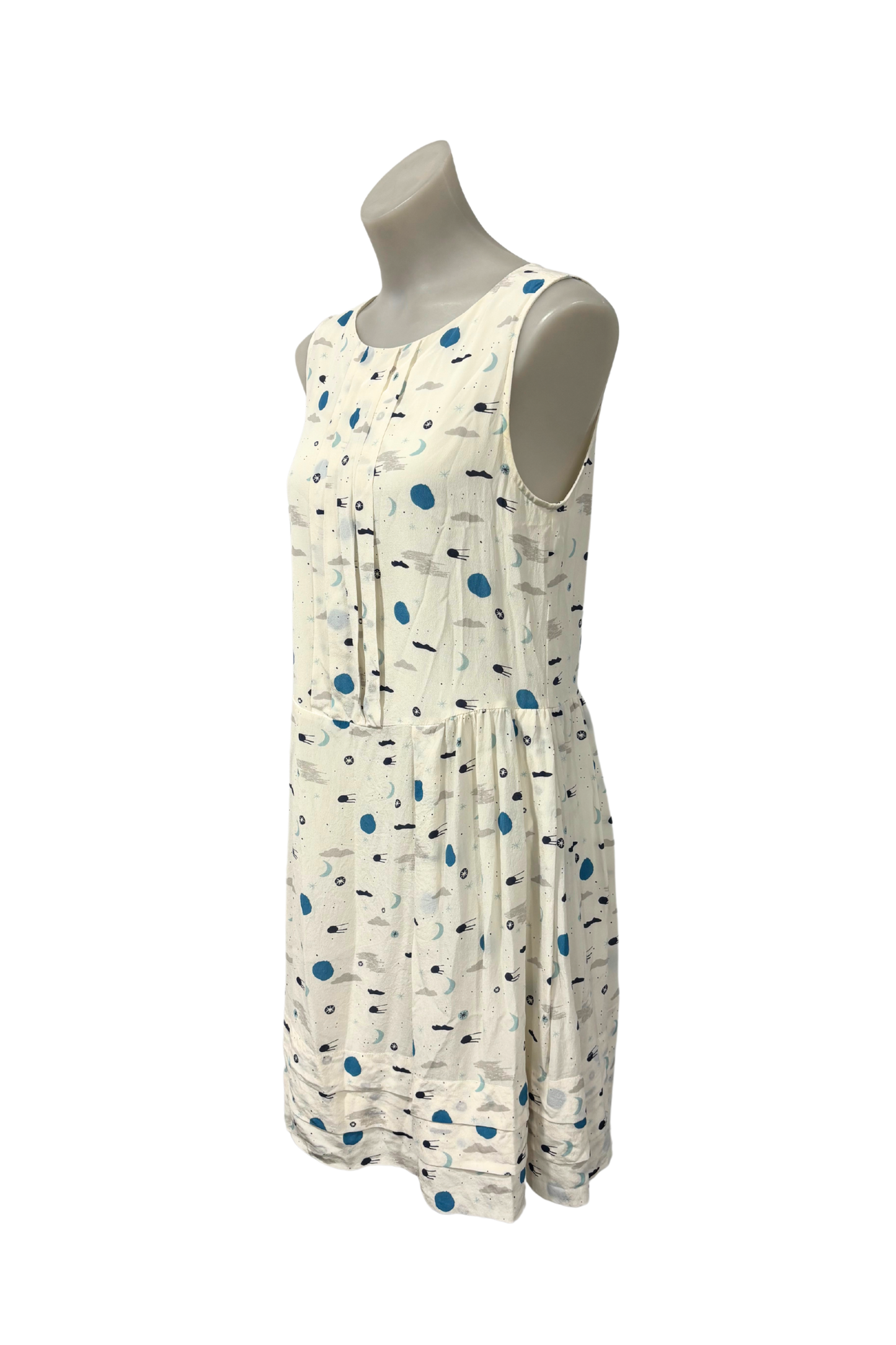 Karen Walker Night Sky midi dress, S