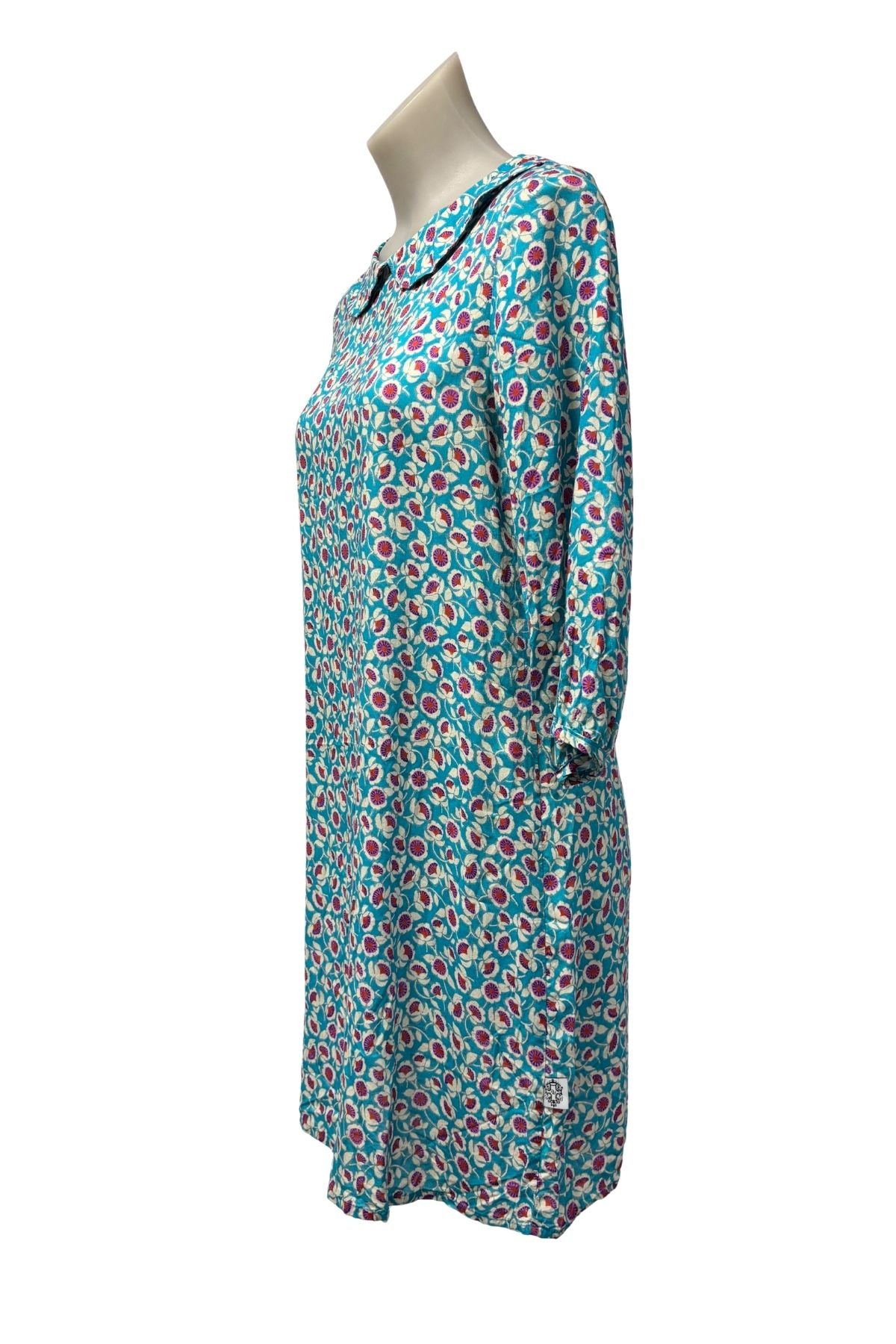 Rebecca Herring Art Style NZ made vintage collared dress, 8