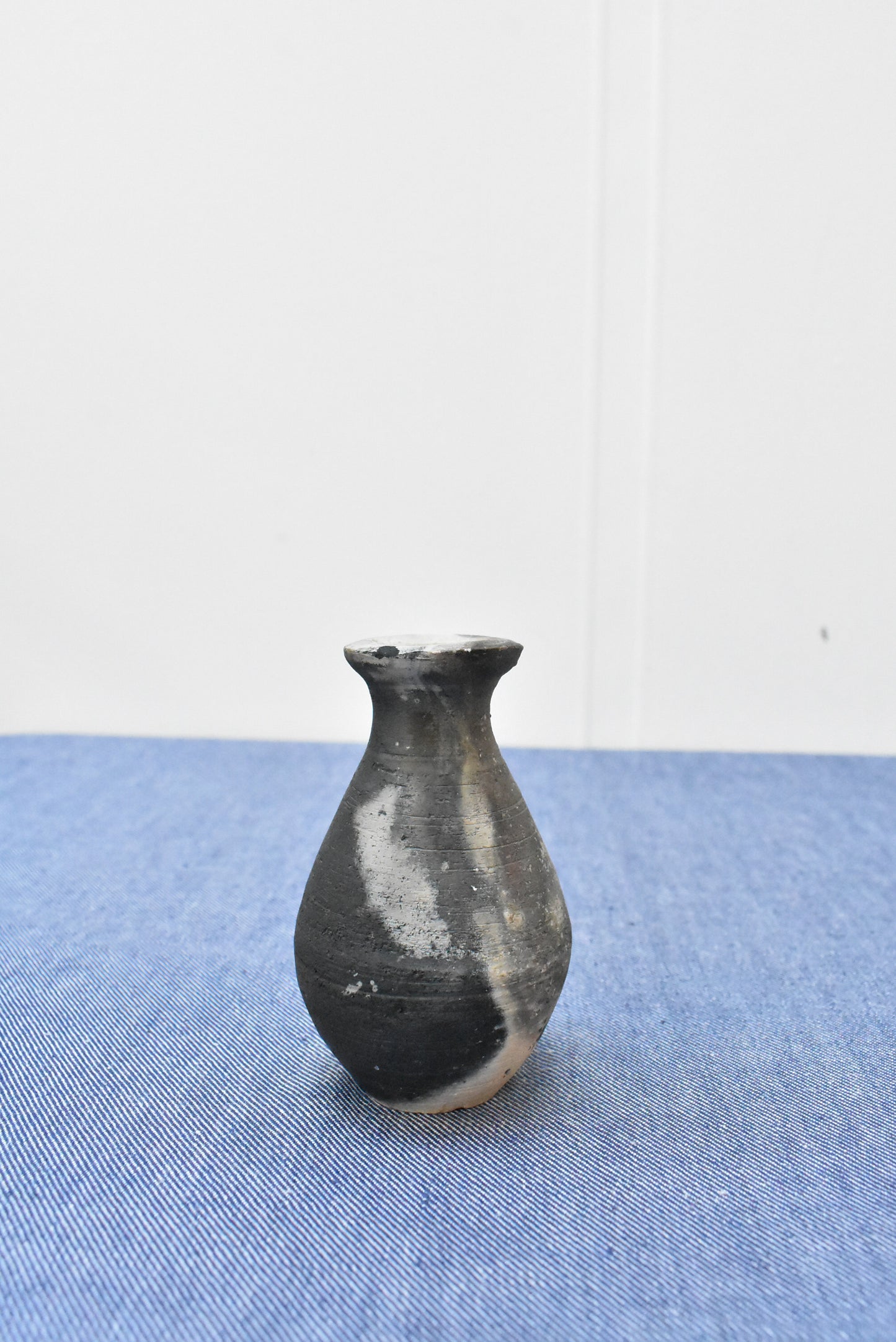 Raku ware vase