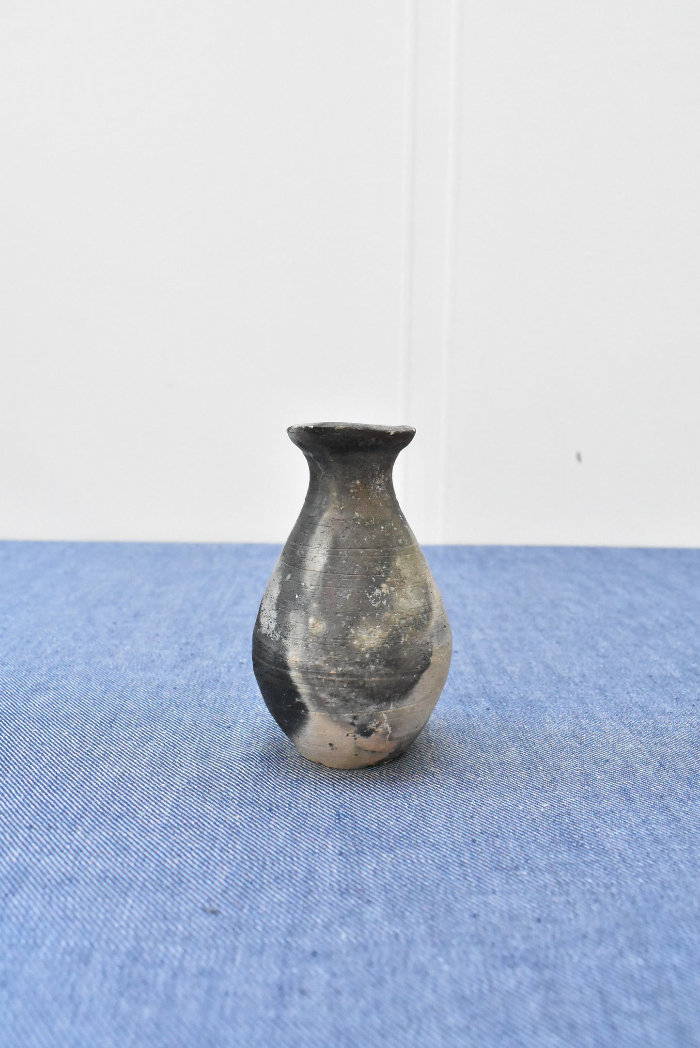 Raku ware vase