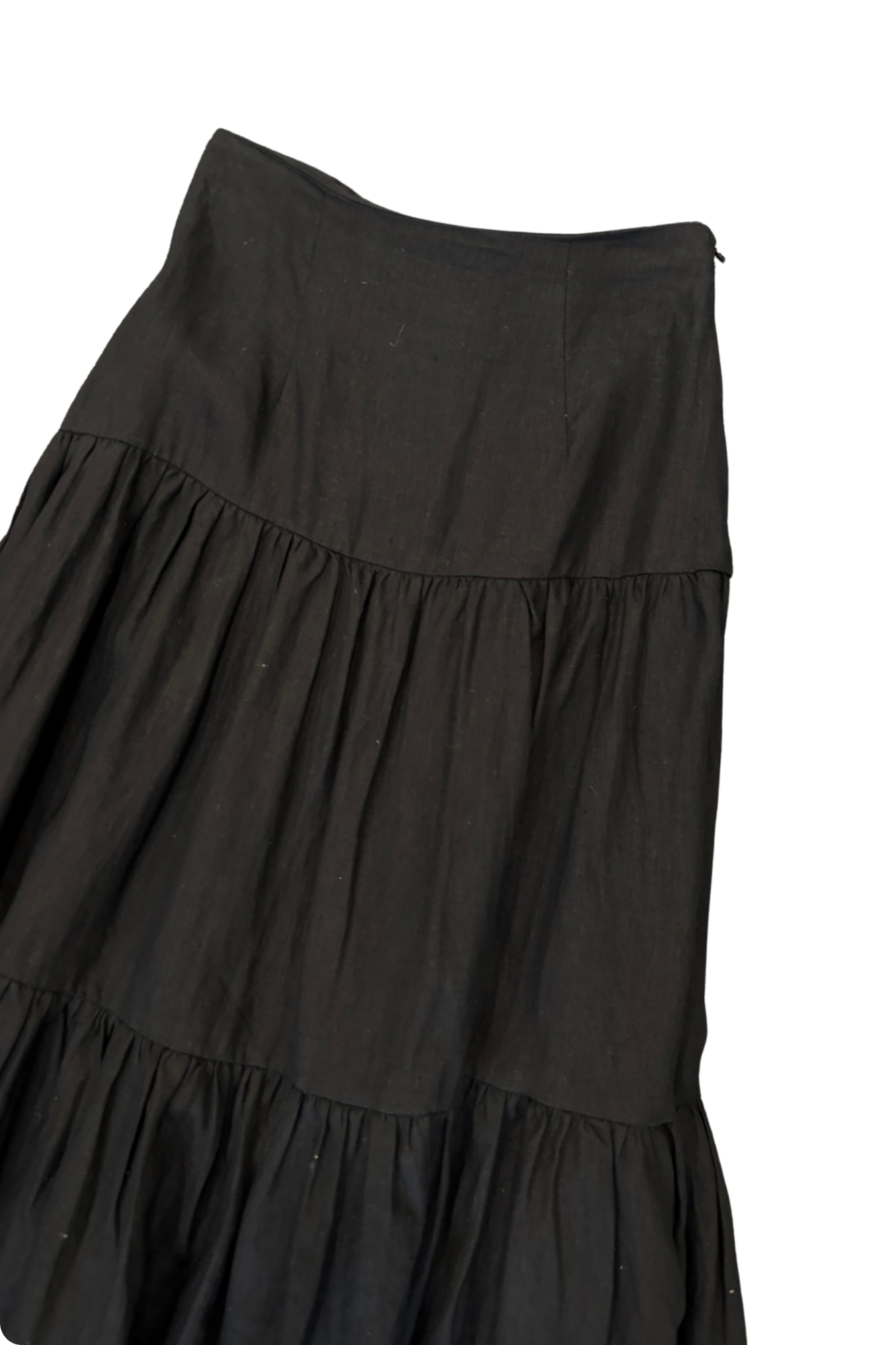 Among the Brave tiered linen maxi skirt, 6