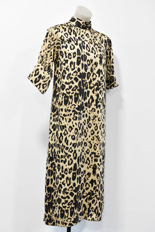 Zara Woman animal print dress, S