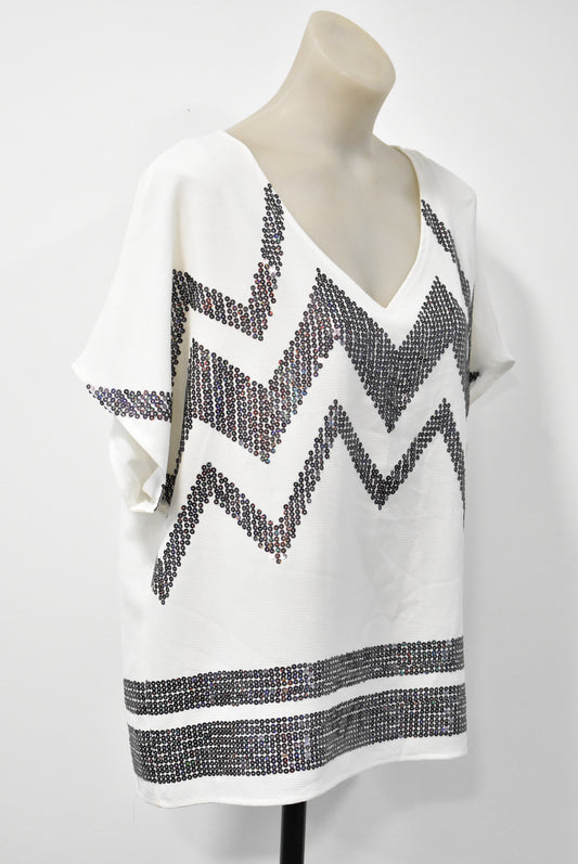 Zafina sequined top, 12