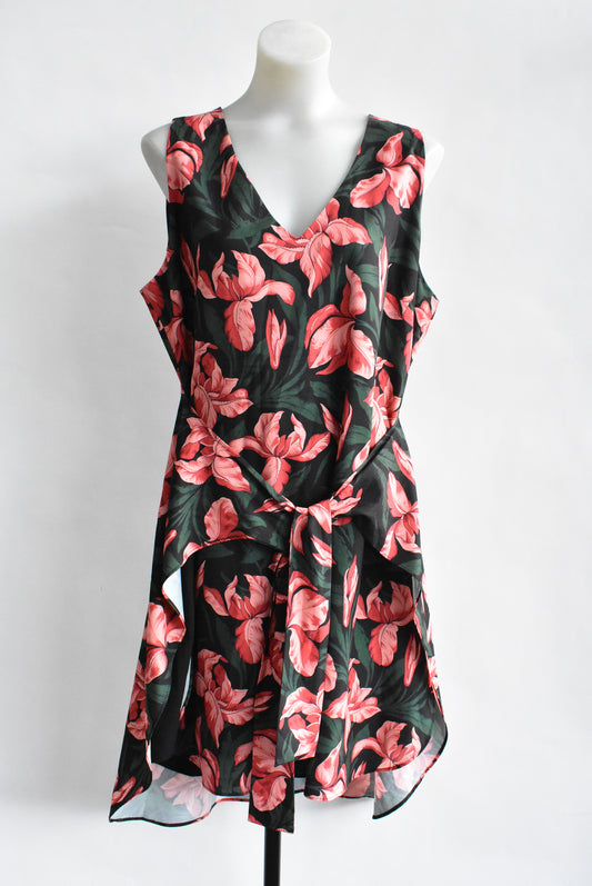 Whistle wrap flower dress, 18