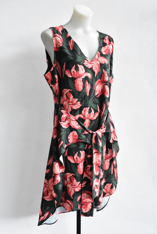 Whistle wrap flower dress, 18