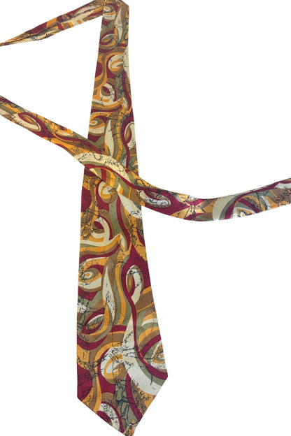Isador handmade silk tie