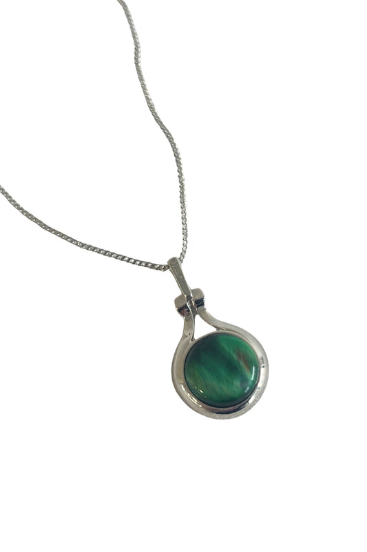 Genuine tigers eye necklace