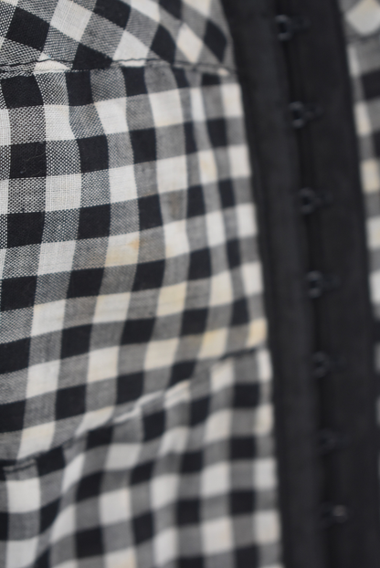 Stewart Limmer NZ made checkered dress, 12