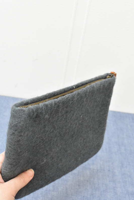 Civil Alchemy handcrafted felted wool pouch