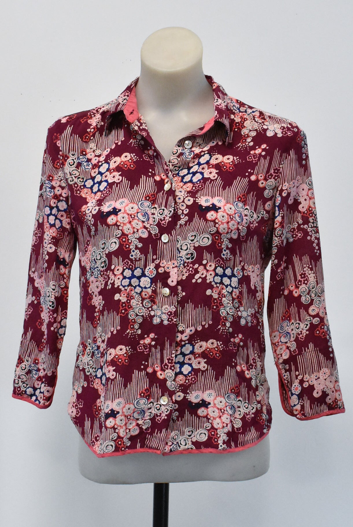 French Connection silk blouse, S