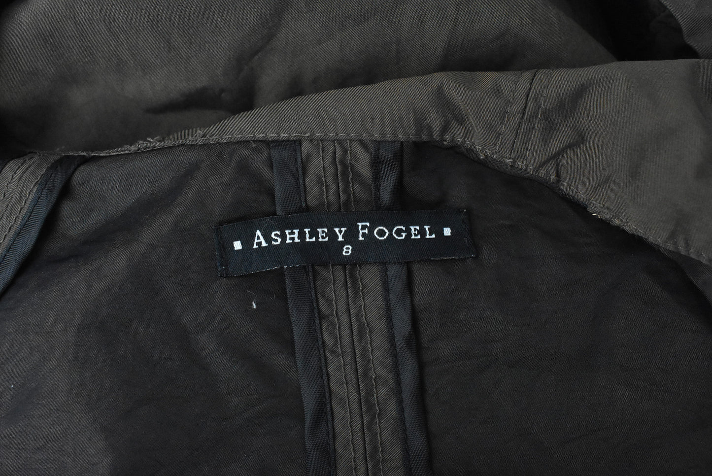 Ashley Fogel raincoat, 8