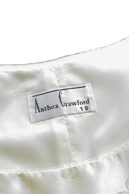 Vintage Anthea Crawford silk lemon cami, 10