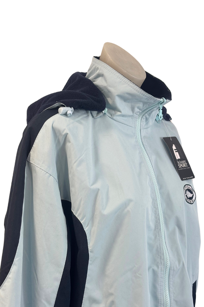 Leisure Sport NZ Silver Fern Reversible Raincoat, S