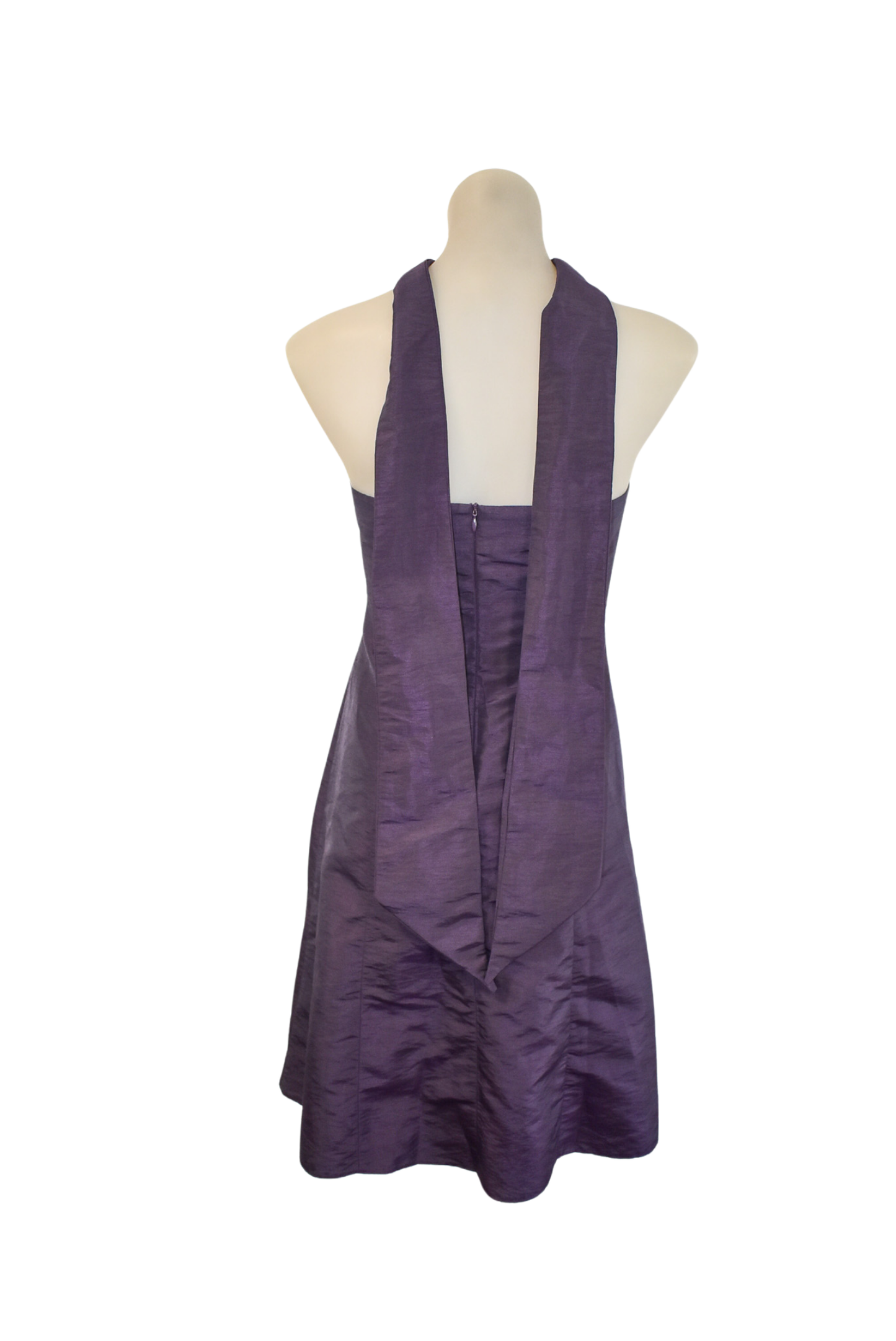 STAXS NZ made purple mini dress, 8
