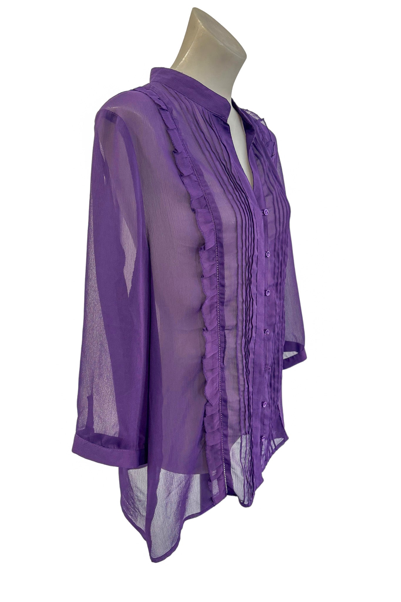 Lightweight purple blouse, M/L