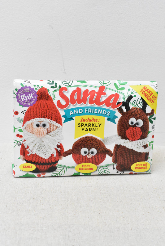 Santa and Friends knit kit