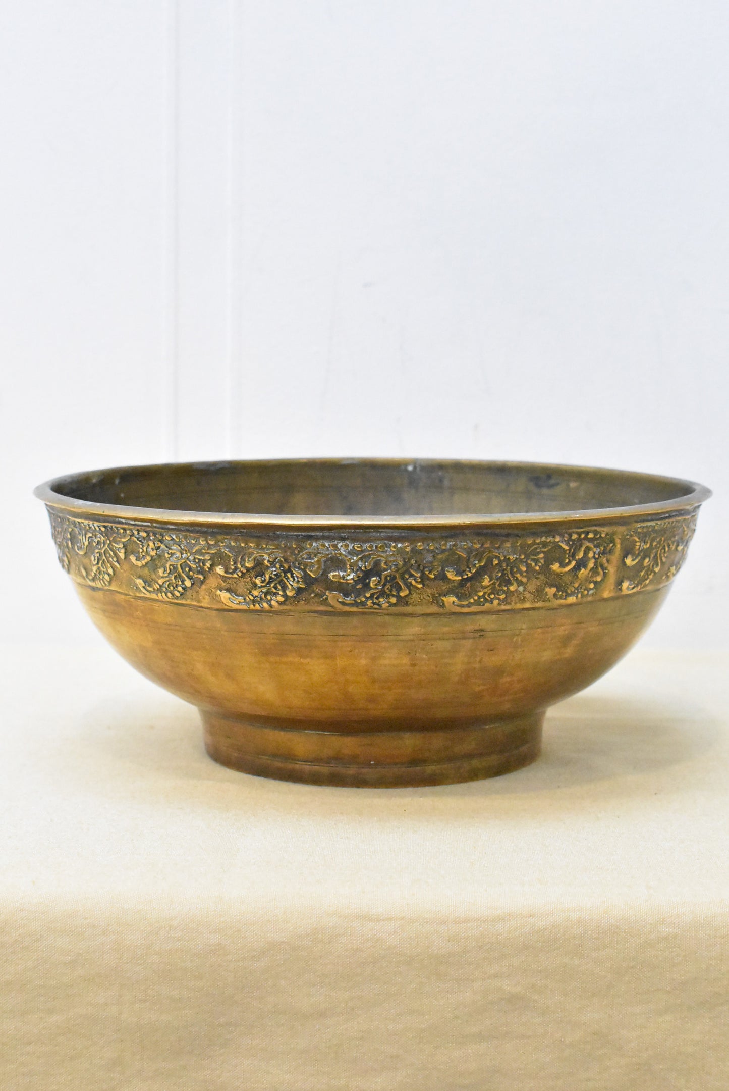 Rare find antique brass bowl