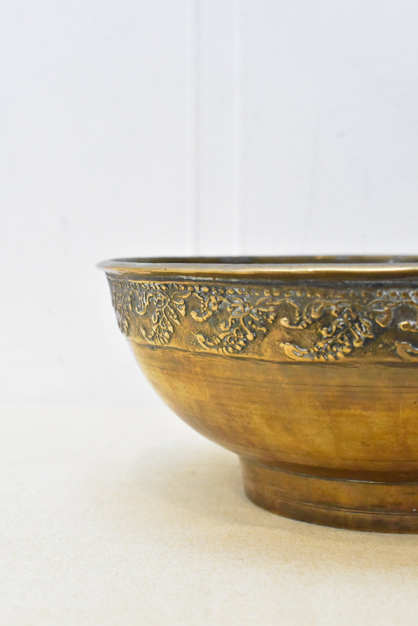 Rare find antique brass bowl