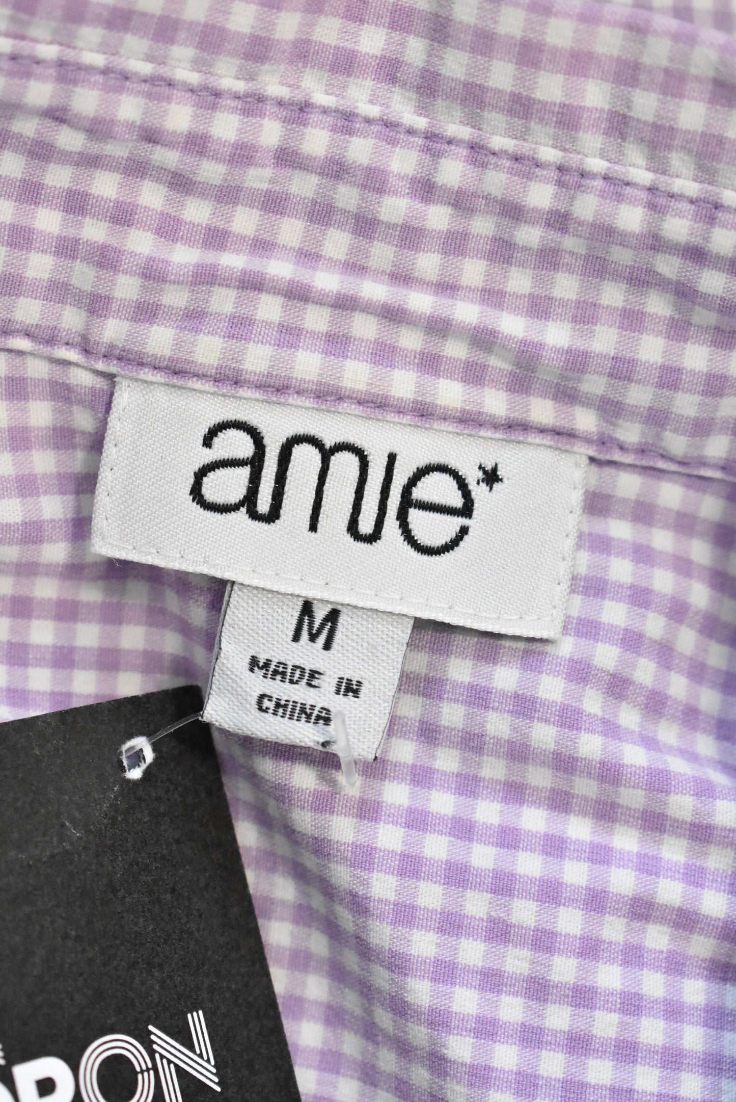 Amie purple button up, M