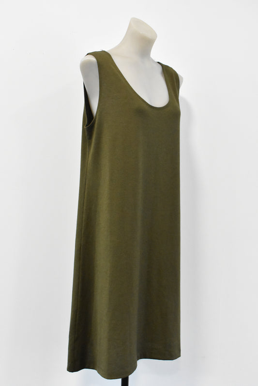 Venue NZ made bottle green mini dress, XL