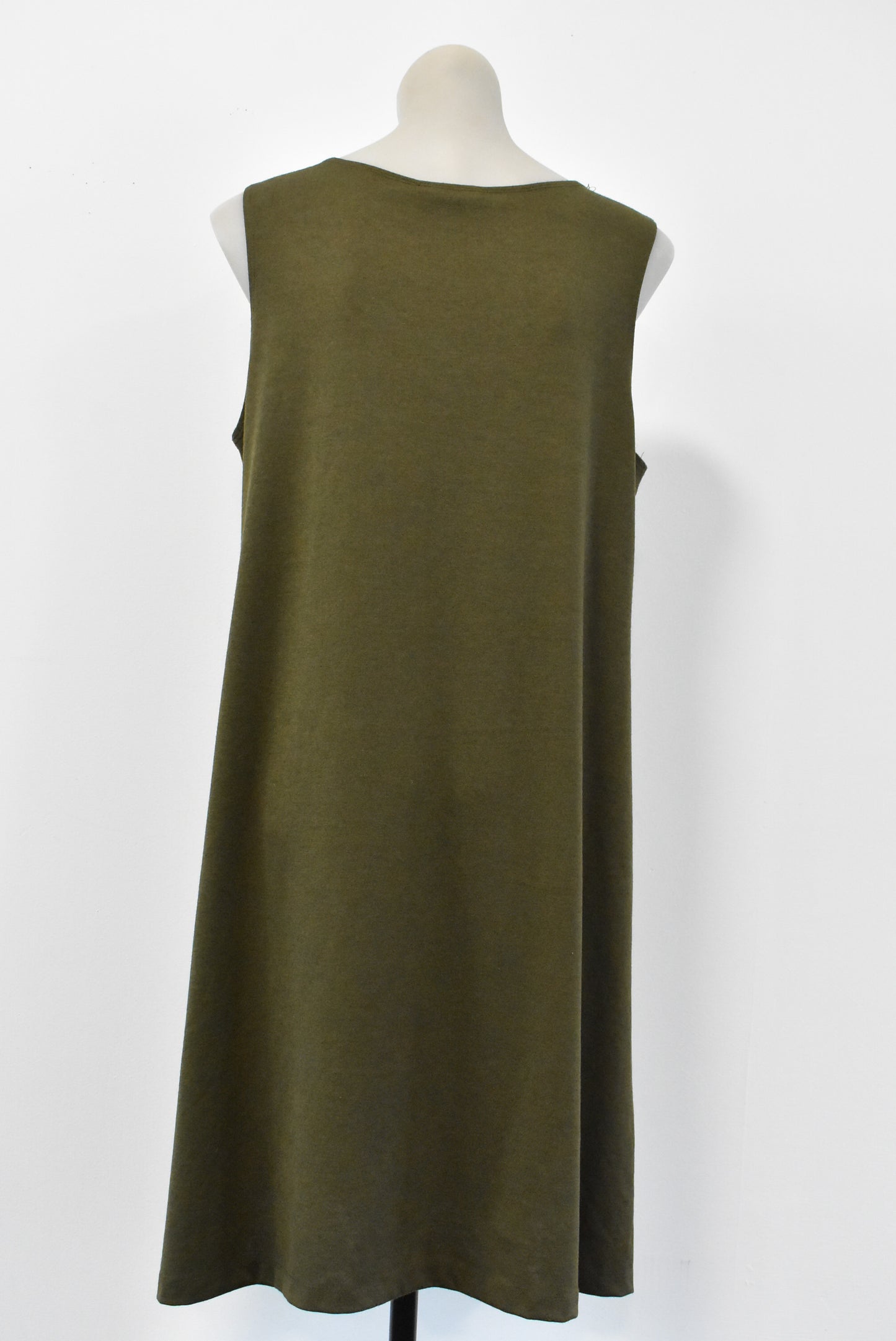 Venue NZ made bottle green mini dress, XL