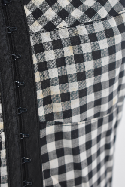 Stewart Limmer NZ made checkered dress, 12