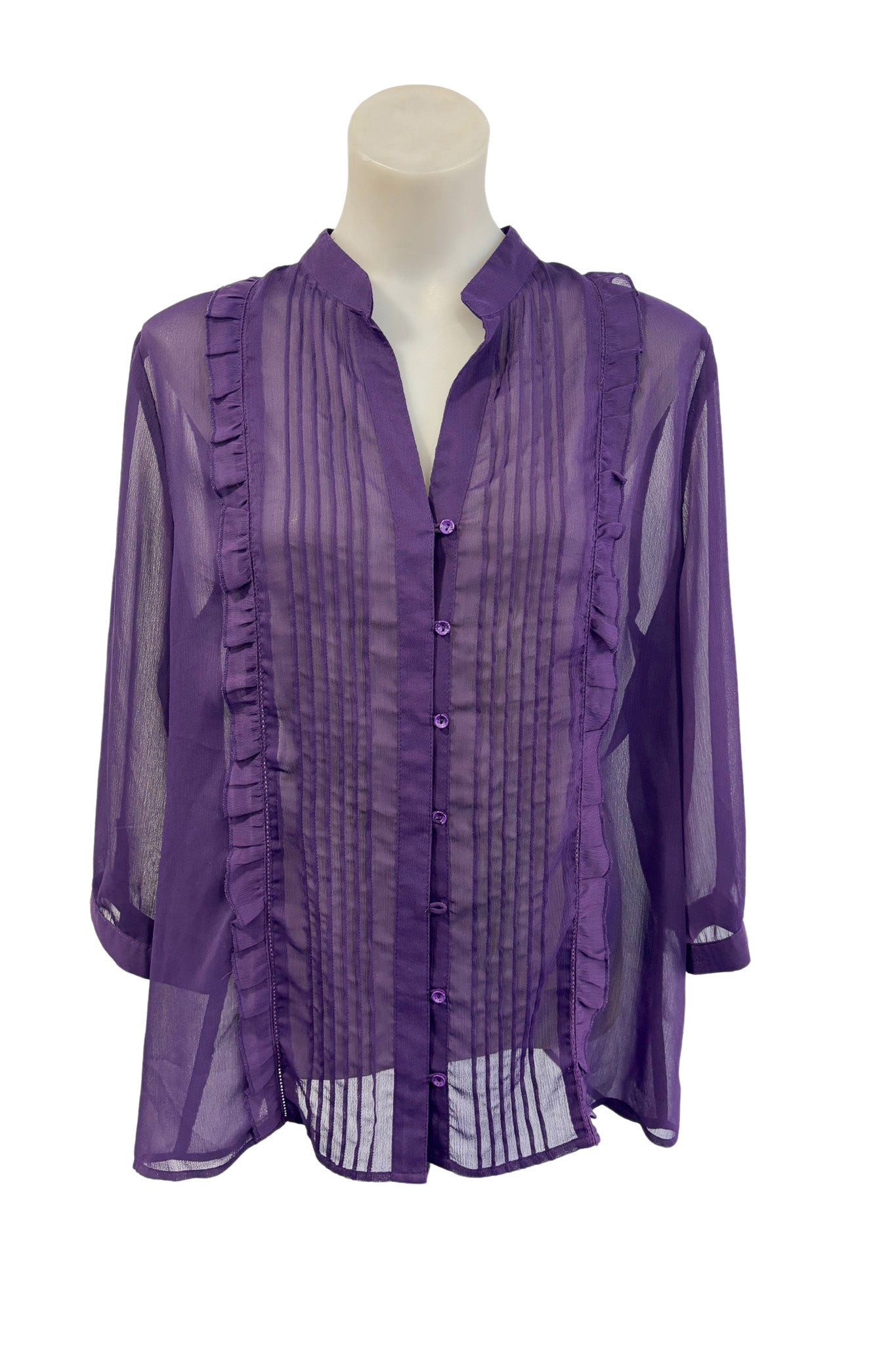 Lightweight purple blouse, M/L