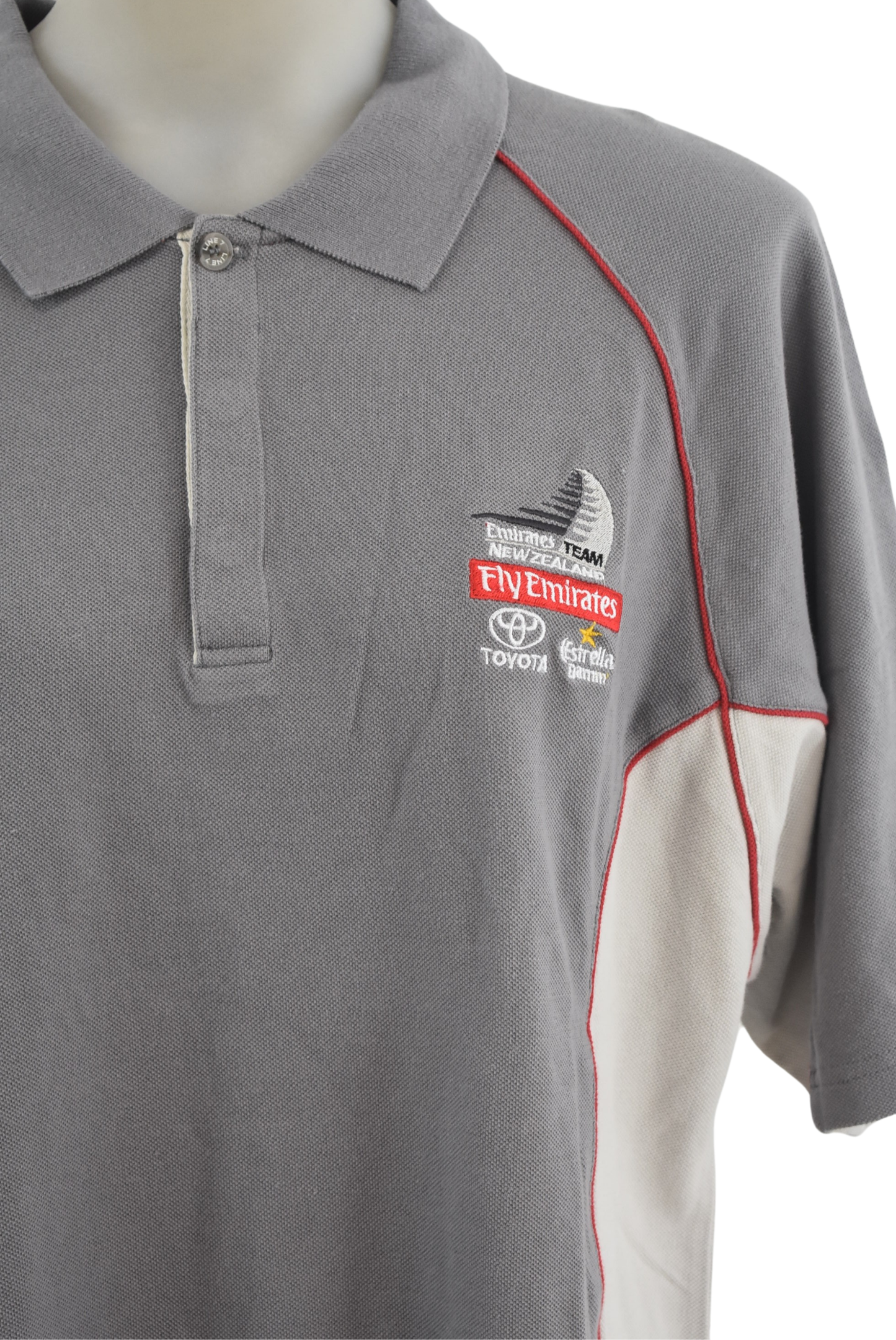 Emirates Team NZ supporters polo, M