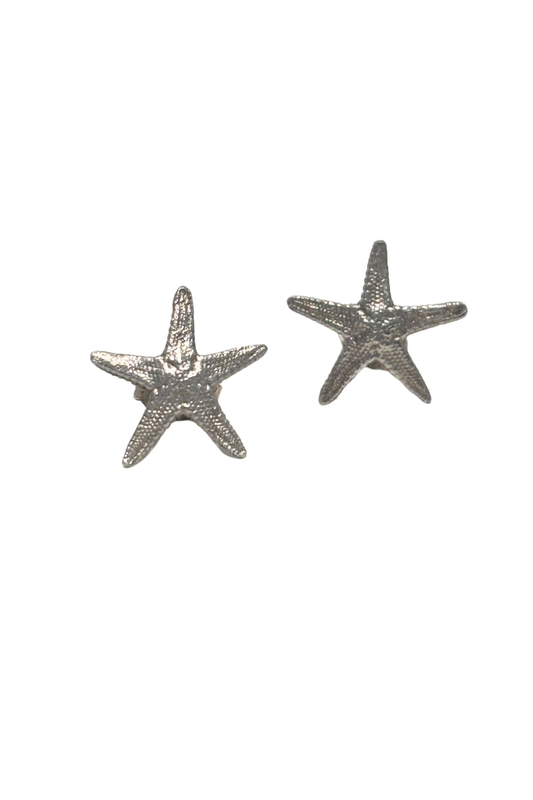 925 Silver starfish earrings