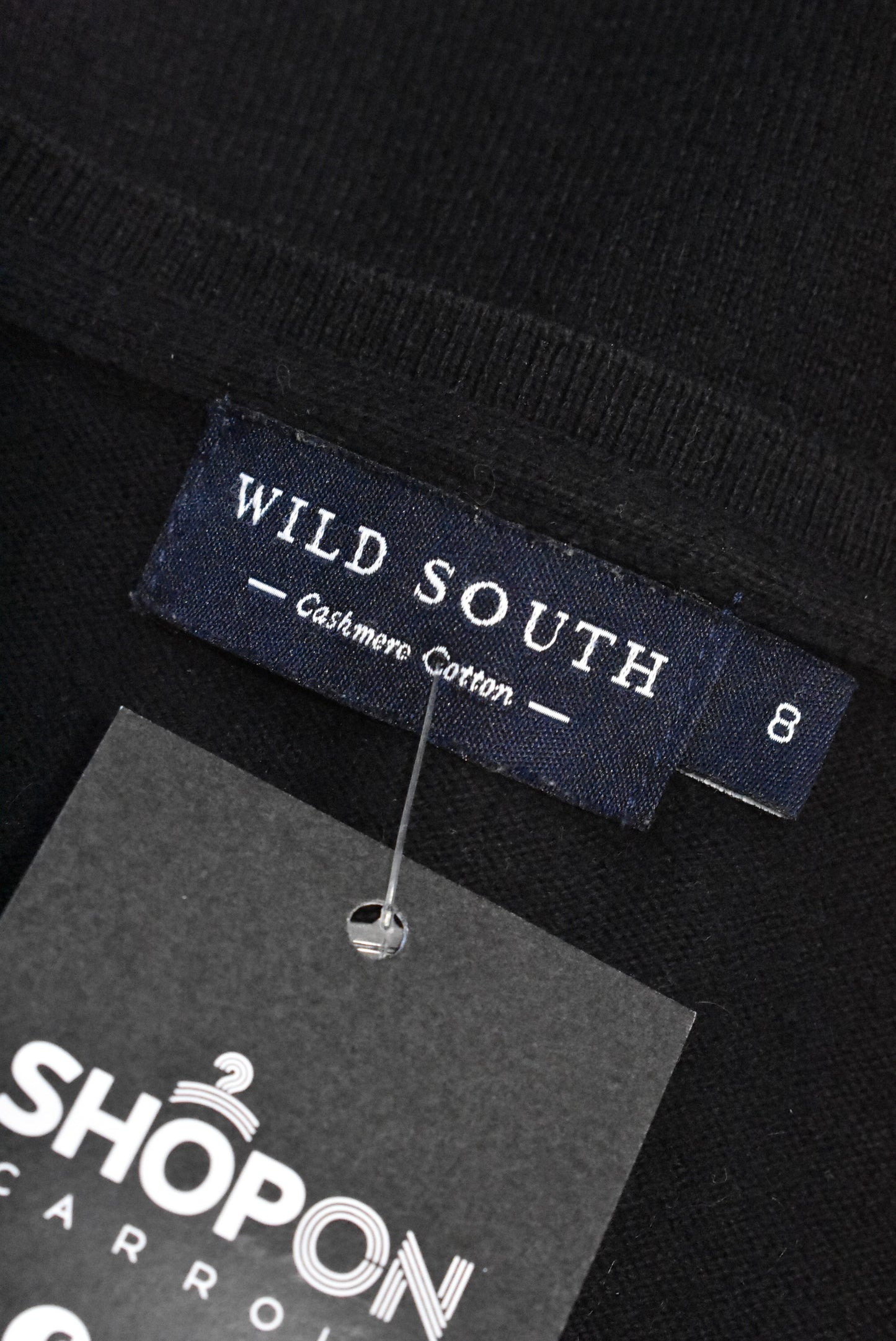 Wild South cotton & cashmere cardigan, 8