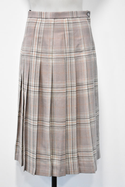 Mari Macintyre pleated skirt, 12