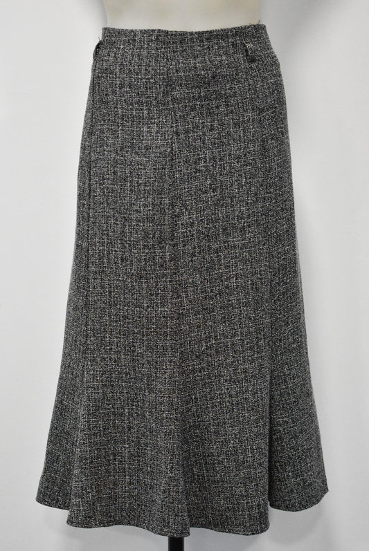 Millers retro black and white midi skirt, 12