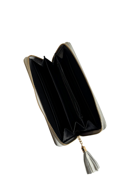 Aztec design faux leather wallet