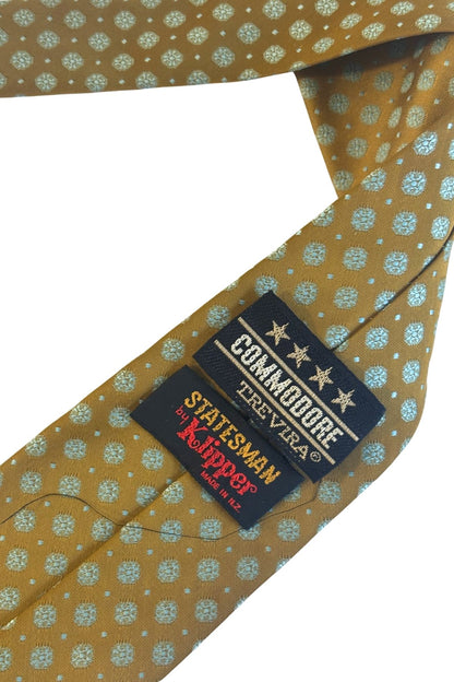 Commodore Trevira Statesman by Klipper NZ made vintage tie