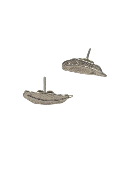 925 Silver feather earrings
