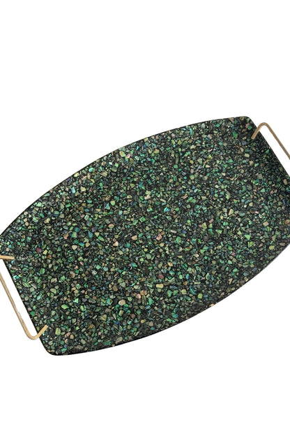 Paua shell tray NZ made