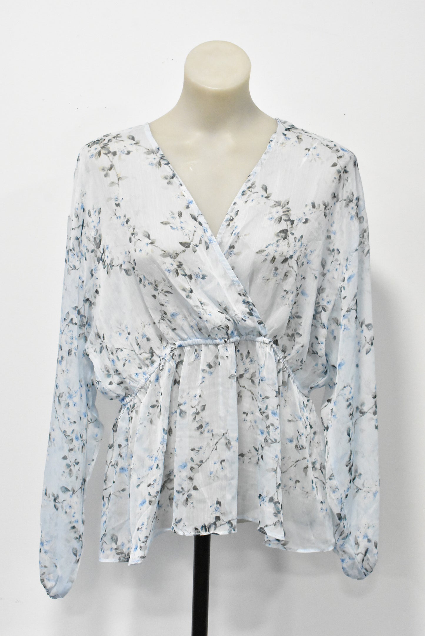 Pagani sheer floral blouse, 16